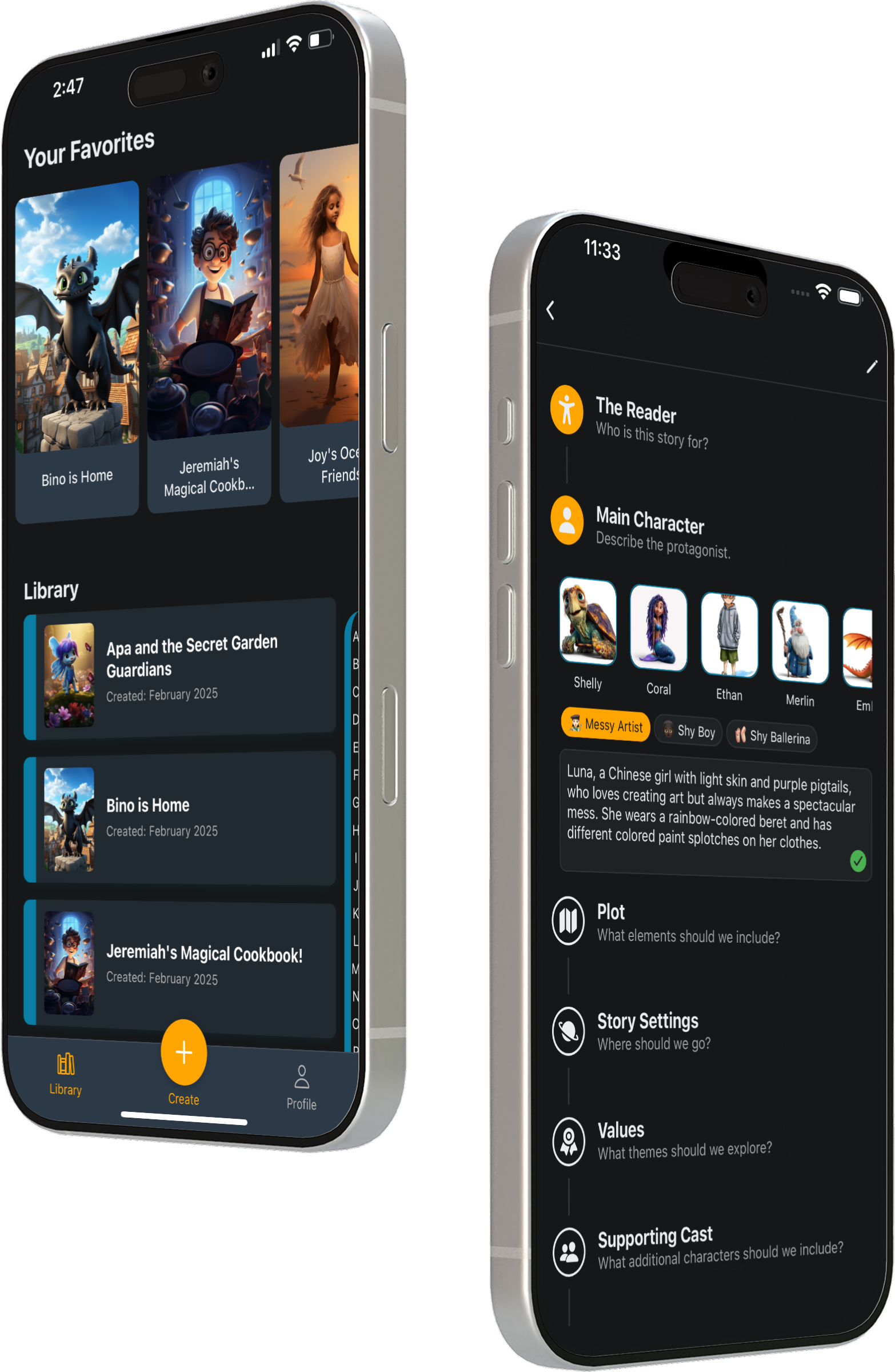 FairytaleAI App Screenshots